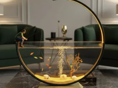 Akvaryum Ürün Çekim - Görsel 11